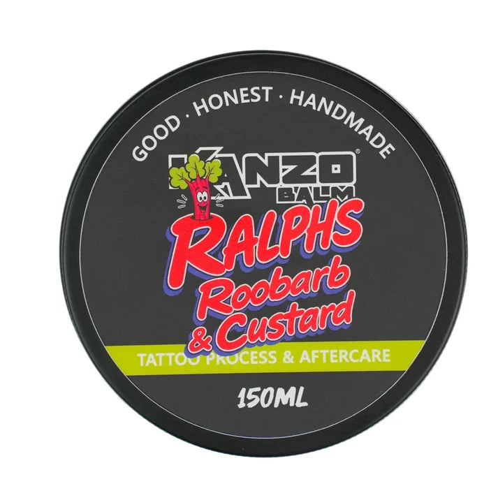 Kanzo Tattoo Luxury Balm - Ralphs Roobarb and Custard - Limited Edition