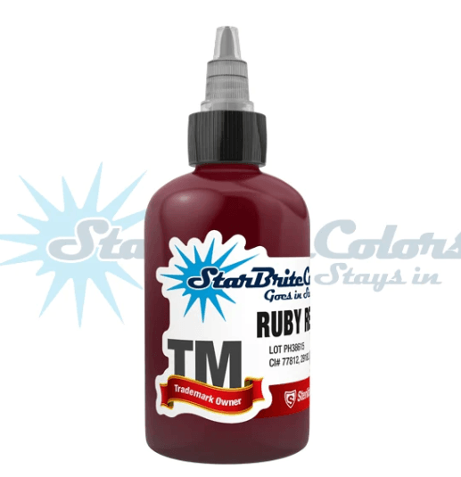 Starbrite Colors Tattoo Ink -  Ruby Res