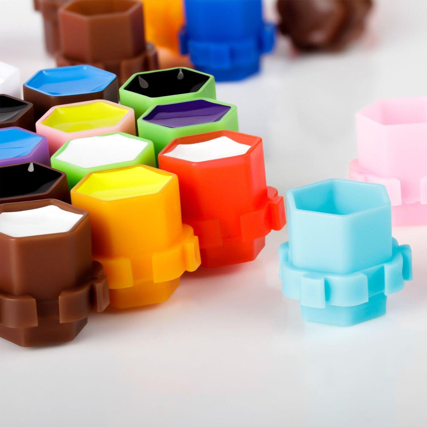 Interlocking Ink Cups - 200 caps – Tattoo Everything Supplies