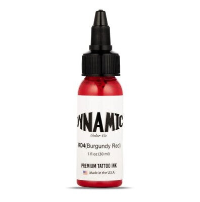 Dynamic Tattoo Ink Burgundy Red 1oz