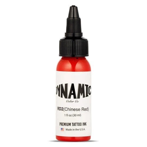 Dynamic Tattoo Ink Chinese Red 1oz