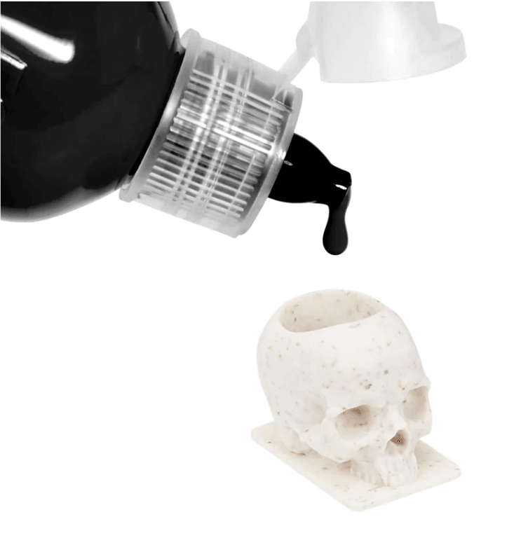 Saferly Skull Ink Caps - Biodegradable