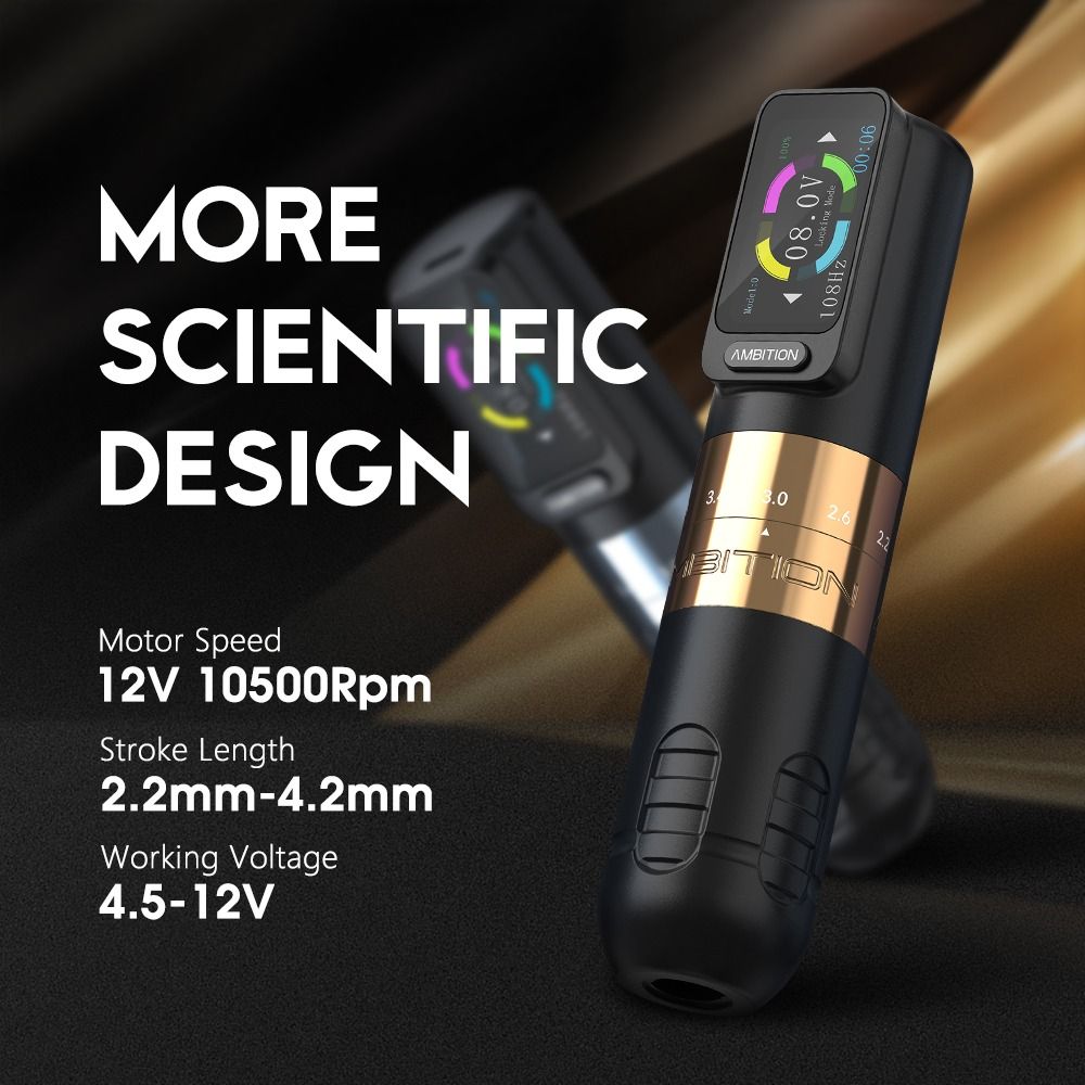 Ambition Seher Wireless Tattoo Machine Kit