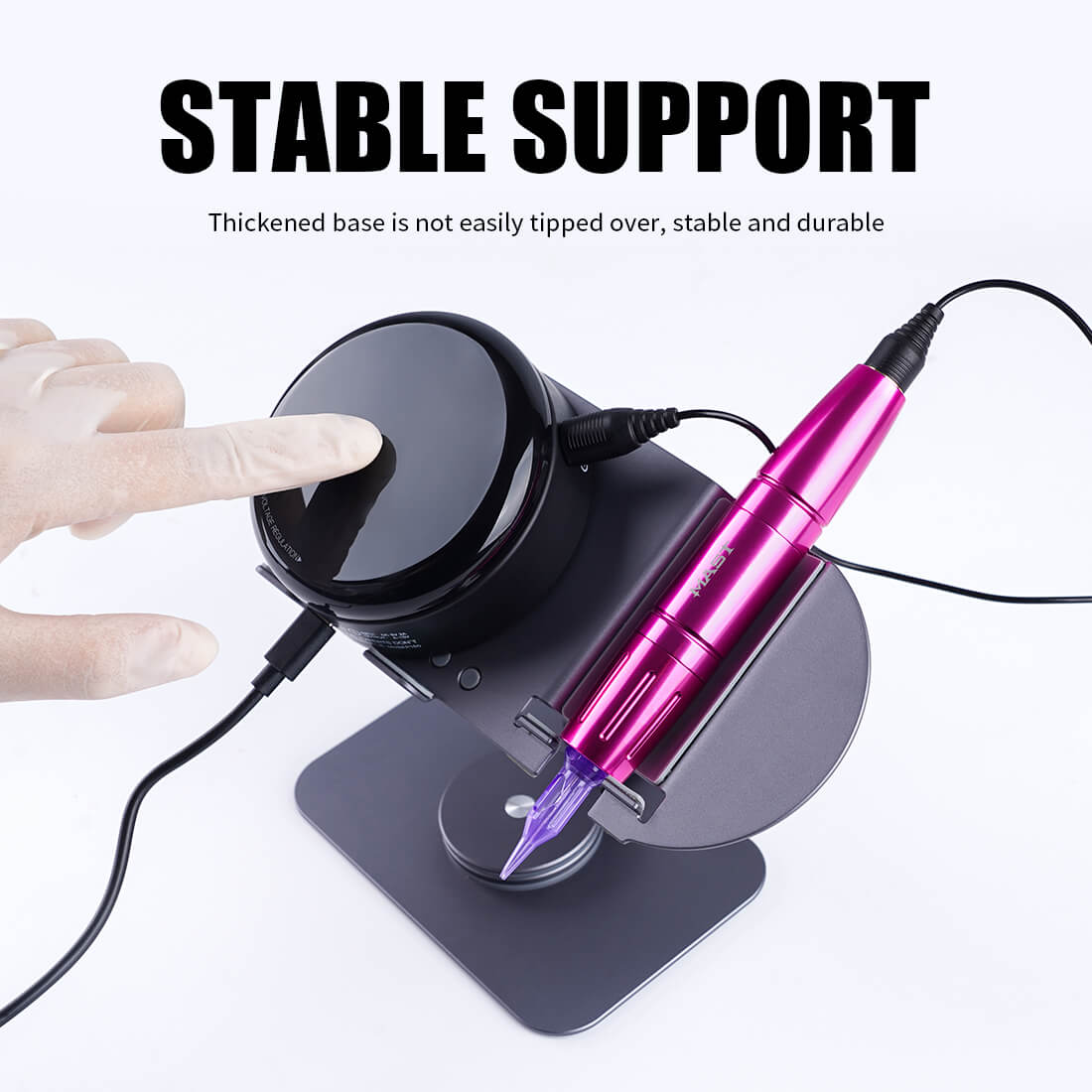 Multi Tattoo Stand Pen and Power Supply Holder