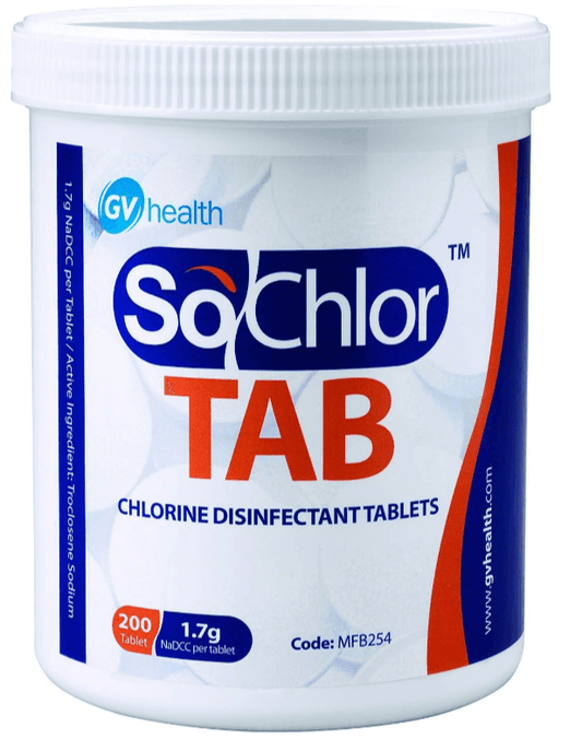 Chlorine Detergent Tablets - 100 - Tattoo Everything Supplies