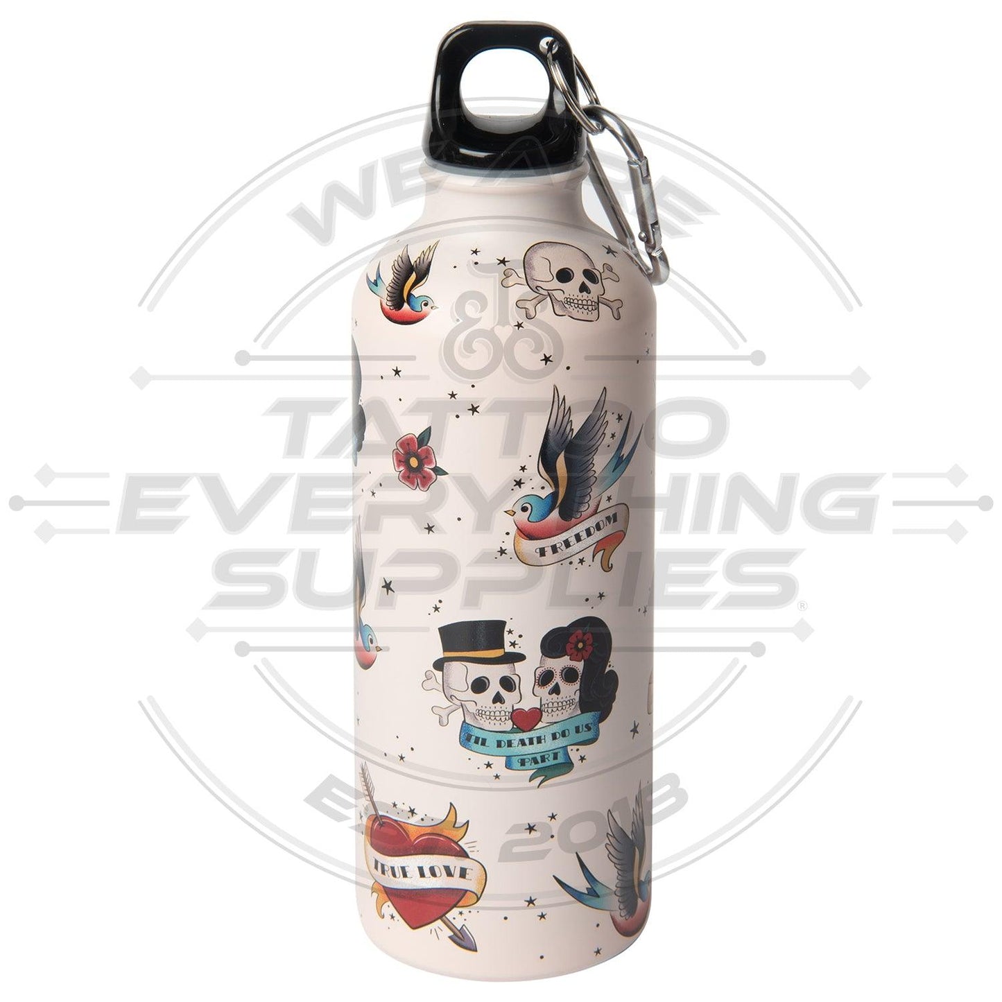 Traditional Tattoo - Metal Water Bottle - Tattoo Everything Supplies