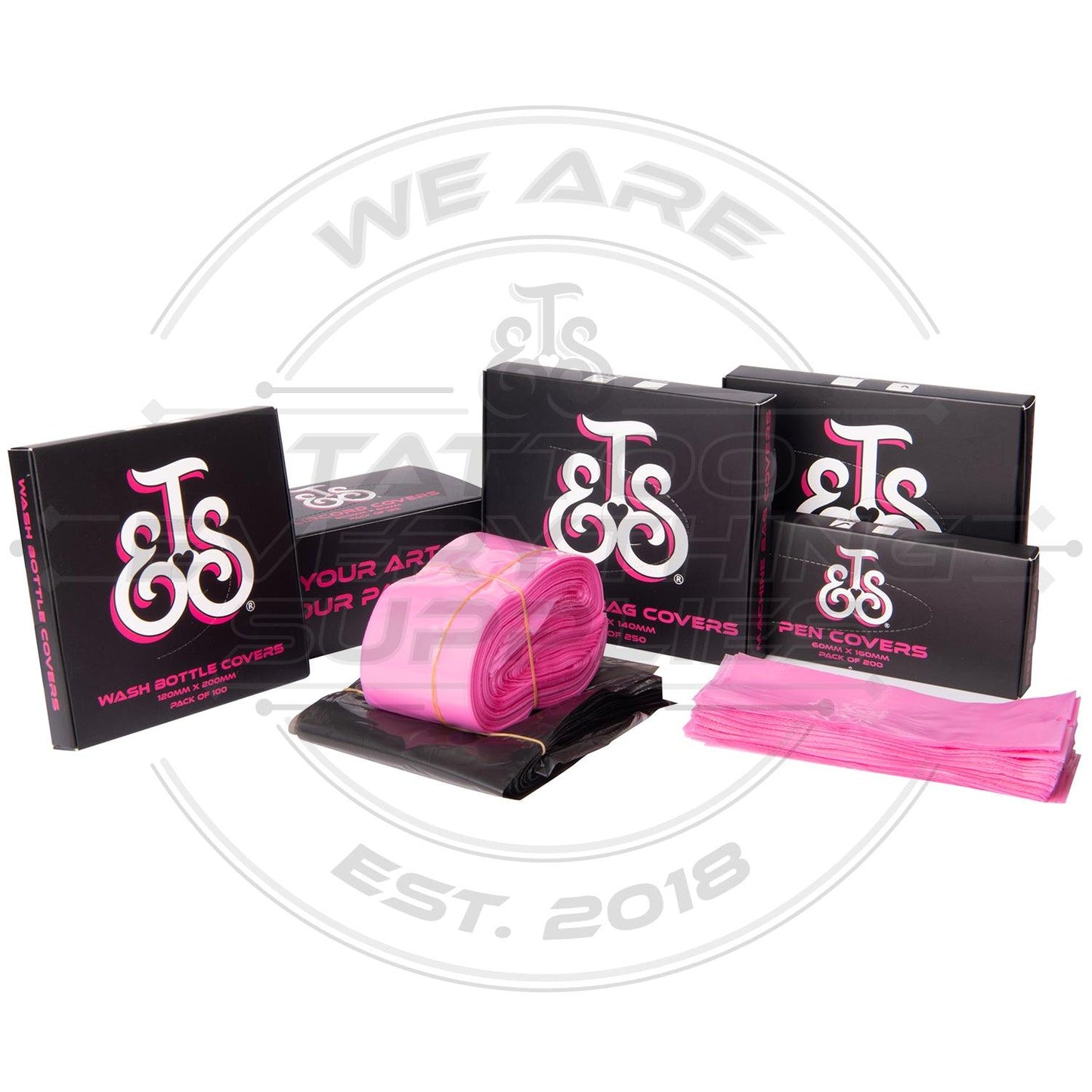 TES Hygiene Covers (Clip cord, Wash Bottle, Pen and Machine Bags ...