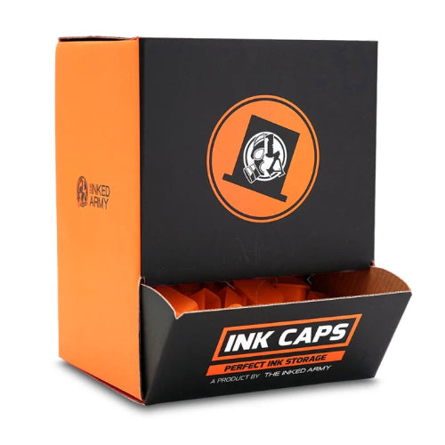 The Inked Army - Mega Mag Ink Caps - Non Spill - Orange