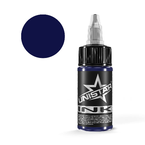Unistar Tattoo Ink - Dark Blue 30ml