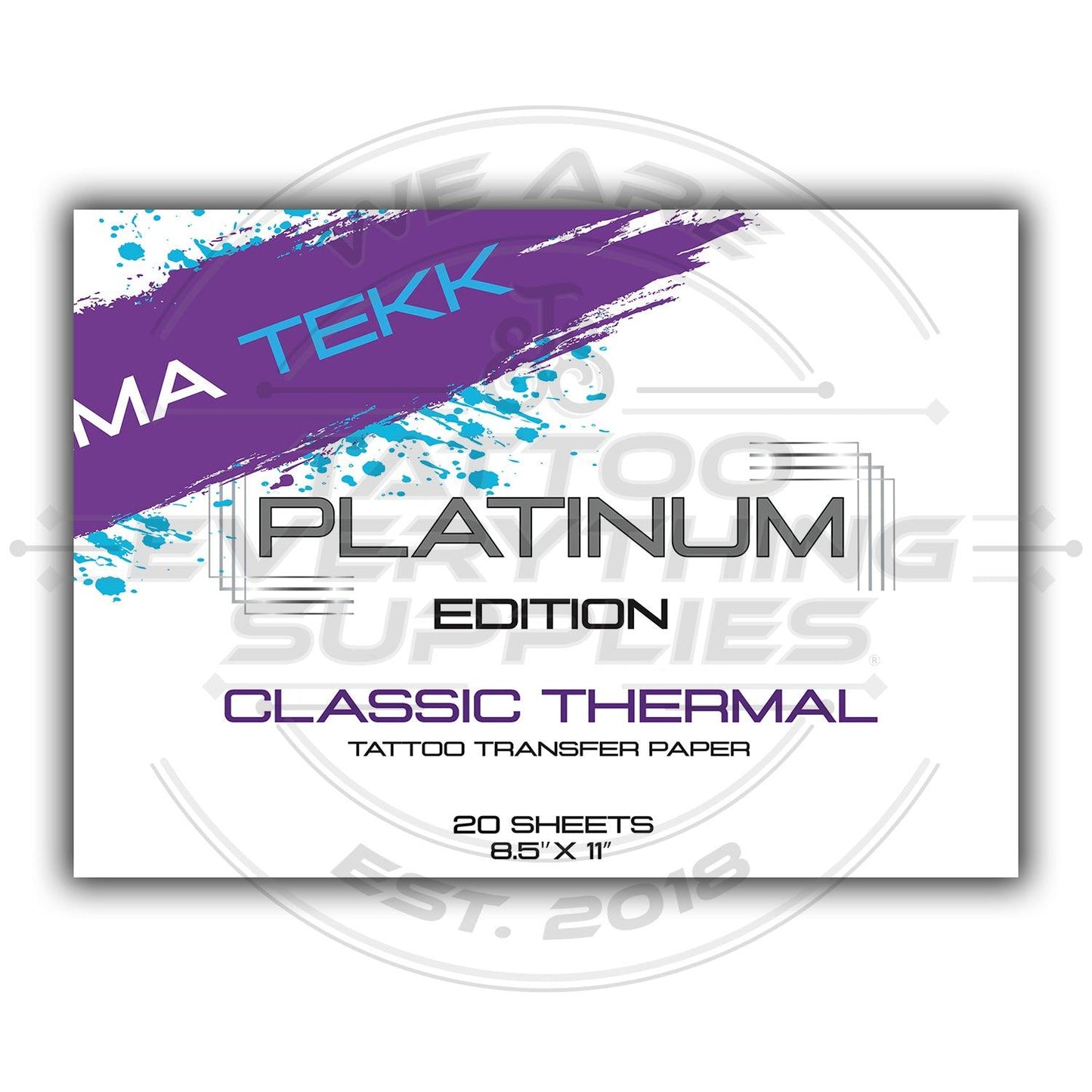 Therma Tekk Platinum - Thermal Paper 11" - Tattoo Everything Supplies