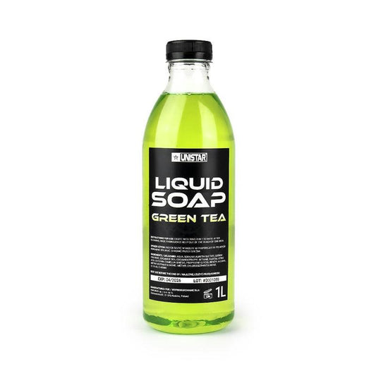 Unistar Liquid Soap Green Tea - 1L - Tattoo Everything Supplies