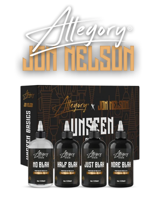 Allegory Ink Jon Nelsen Unseen Basics 4oz Set