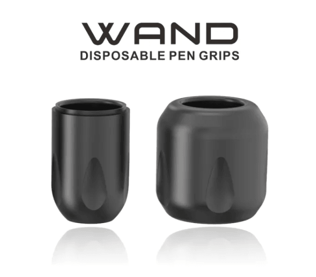 WAND Disposable Pen Grips - Black - Tattoo Everything Supplies