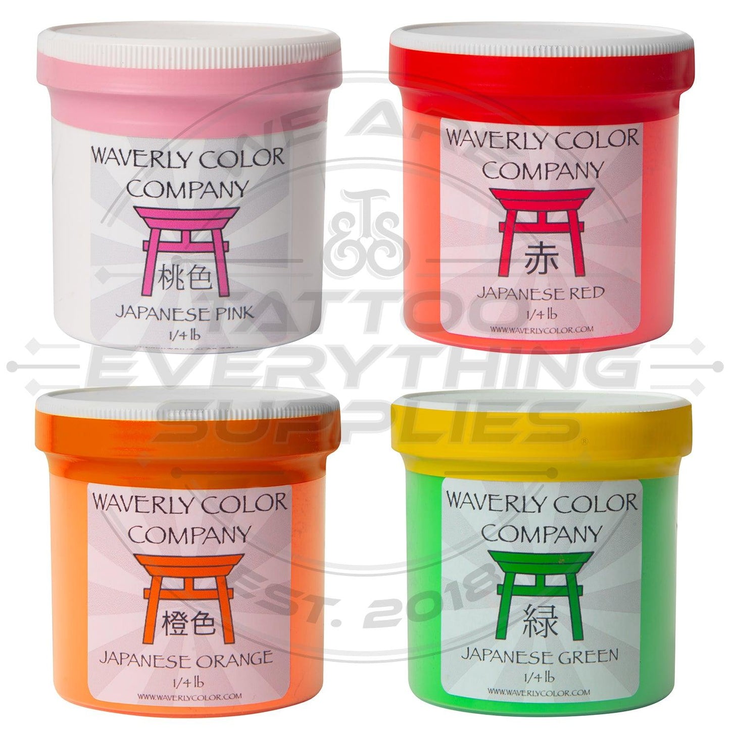 Waverly Color - Tattoo Powder Pigment 1/4lb Tub