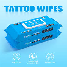 Emalla - Green Soap Tattoo Wipes