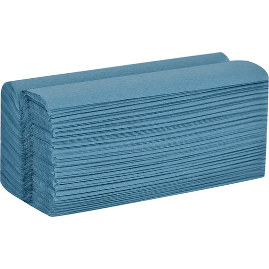 Blue Hand Towel Essentials Z-Fold - 1ply