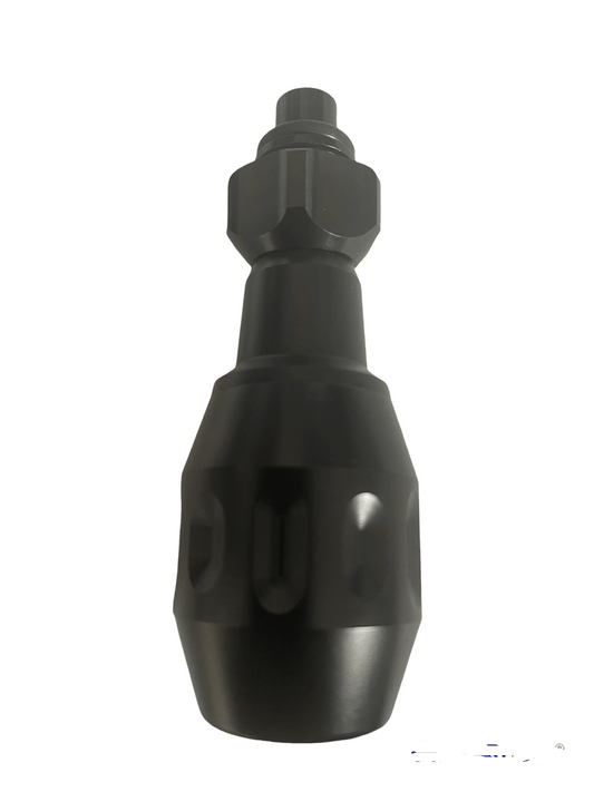 27mm Black Aluminium Cartridge Grip - With Thread