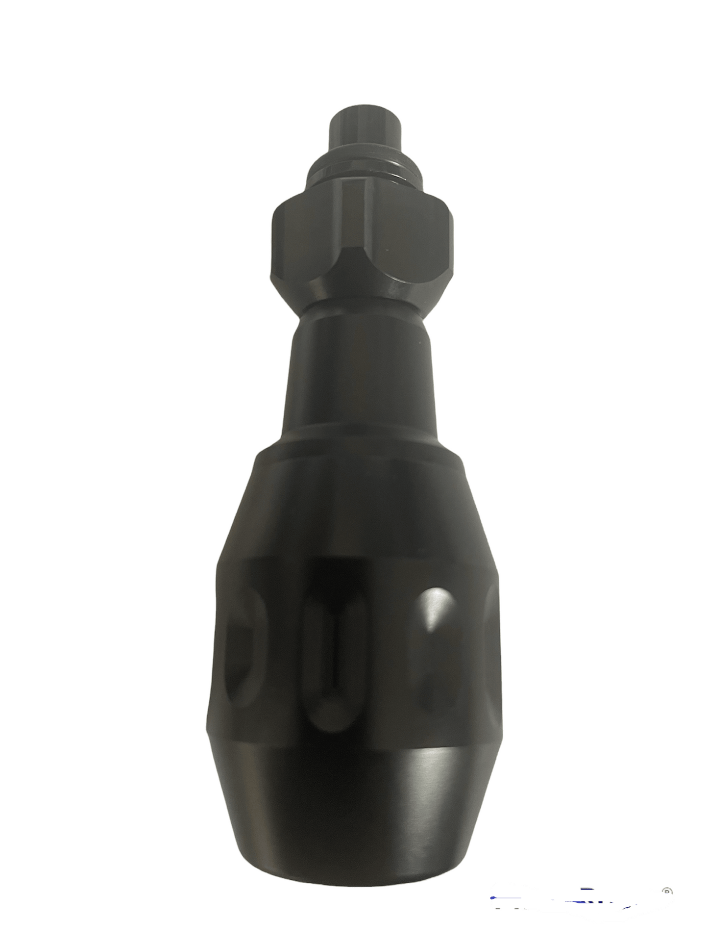 27mm Black Aluminium Cartridge Grip - With Thread - Tattoo Everything Supplies