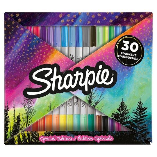 Sharpie Markers Assorted 30 Set - Tattoo Everything Supplies