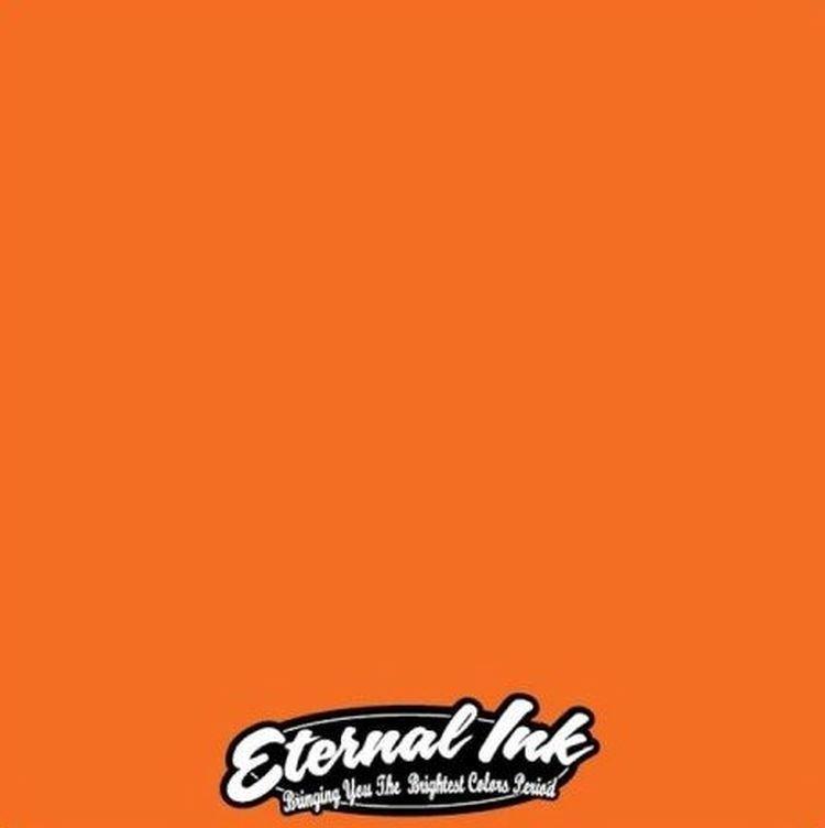 Eternal Ink Bright Orange 1oz - Tattoo Everything Supplies