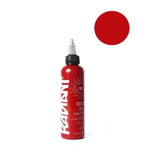 Radiant Ink Crimson Red 1oz - Tattoo Everything Supplies