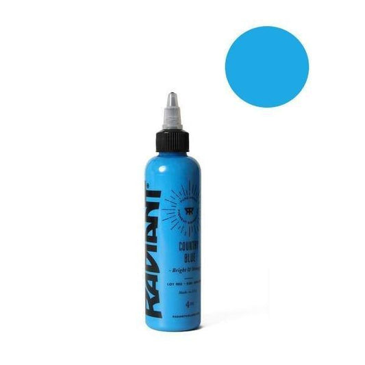 Radiant Ink Country Blue 1oz - Tattoo Everything Supplies