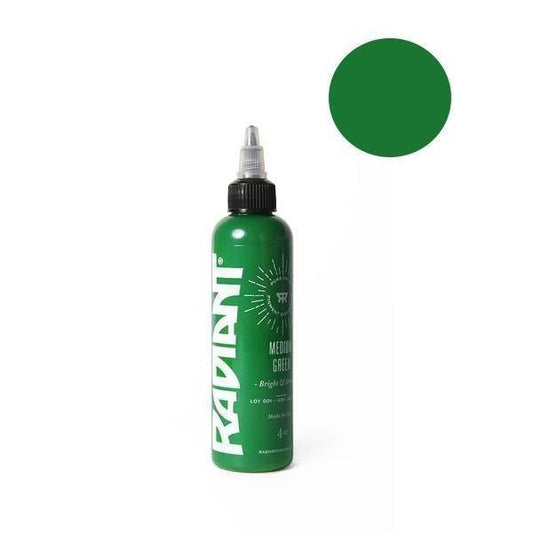 Radiant Ink Medium Green 1oz - Tattoo Everything Supplies