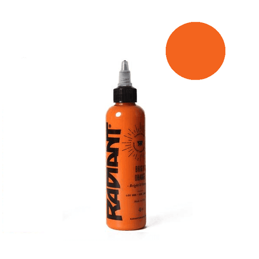 Radiant Ink Bright Orange 1oz - Tattoo Everything Supplies