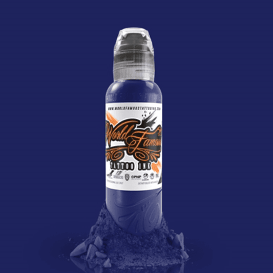 World Famous Ink Nile River Blue 1oz - Tattoo Everything Supplies