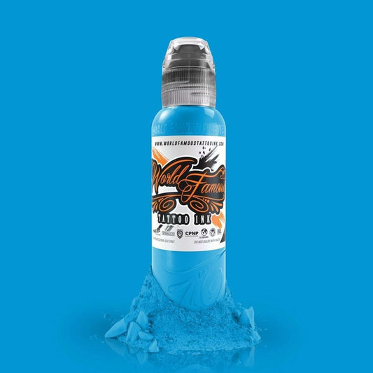 World Famous Ink Donatello Blue 1oz - Tattoo Everything Supplies