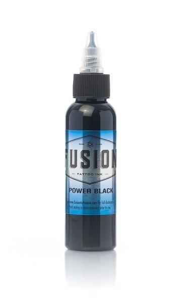 Fusion Ink Power Black - Tattoo Everything Supplies