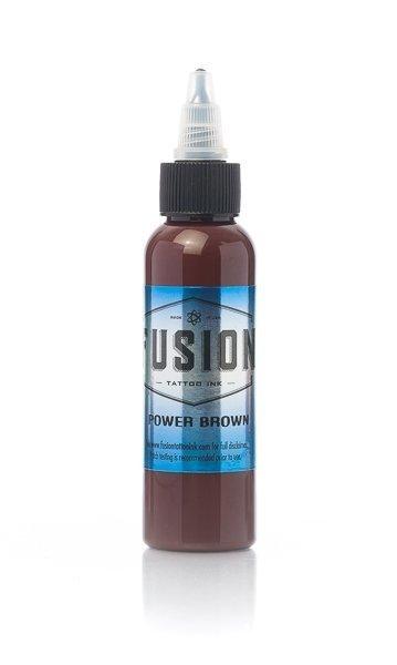 Fusion Ink Power Brown - Tattoo Everything Supplies