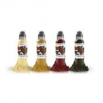 World Famous Tattoo Ink Gorsky's Golden Harvest Set 30ml - Tattoo Everything Supplies
