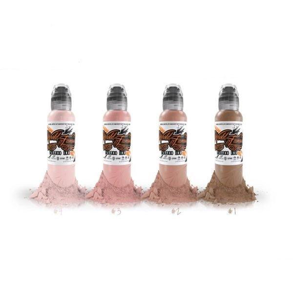 World Famous Ink Maks Kornev's Pink Skintone Set 30ml