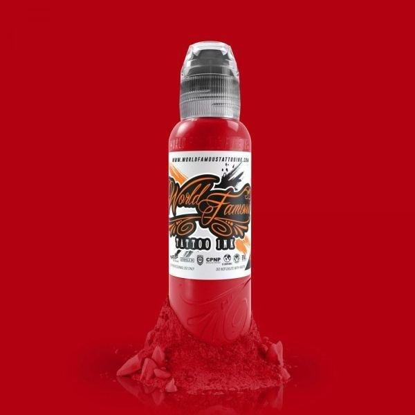 World Famous Ink Demon Red 1oz - Tattoo Everything Supplies