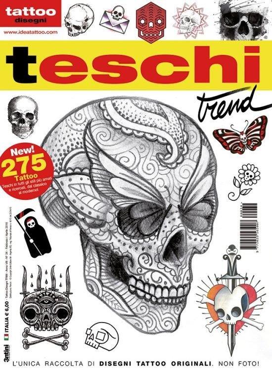Skulls Style Flash Book - Tattoo Everything Supplies