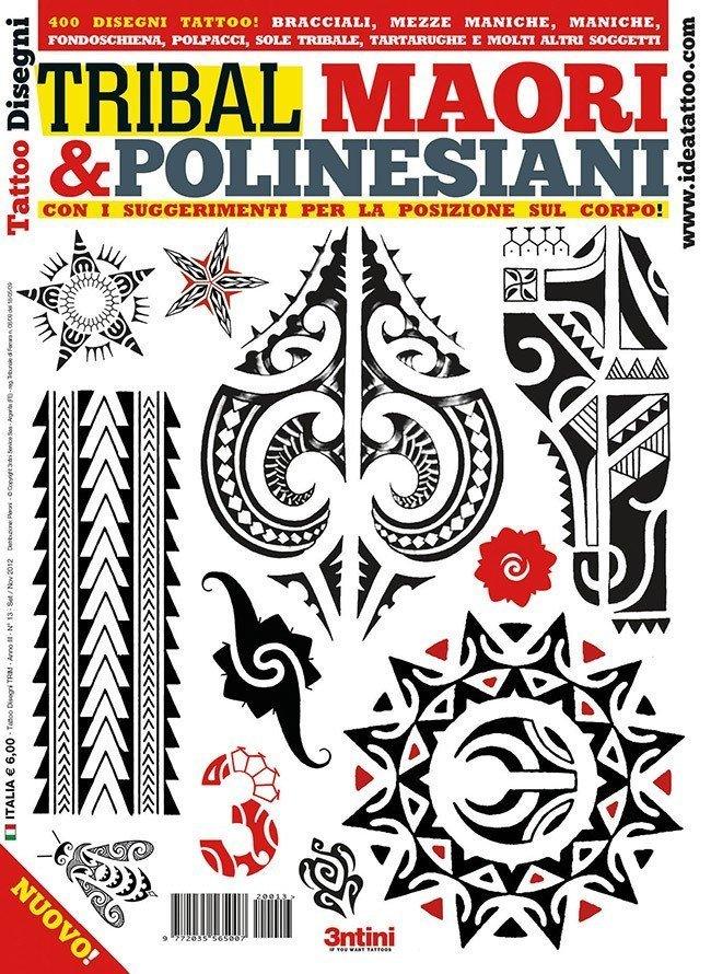 Tribal Maori & Polynesian Flash Book