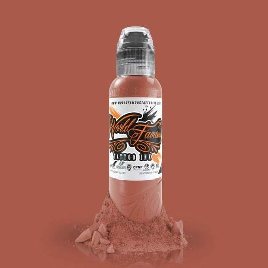 World Famous Ink Oleg Brick Red 1oz - Tattoo Everything Supplies