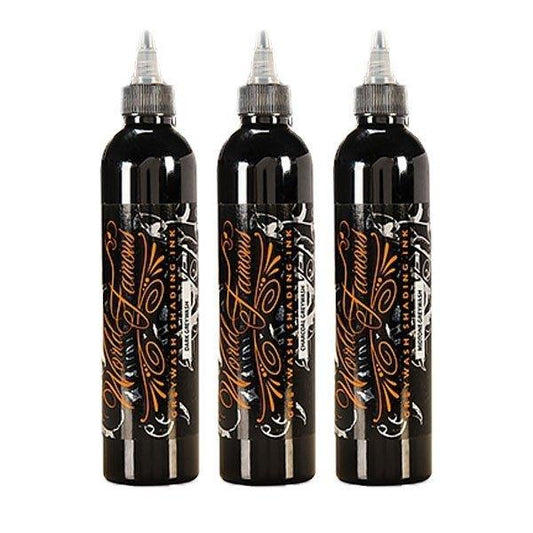 World Famous Charcoal Greywash 3 Bottle Set - Tattoo Everything Supplies