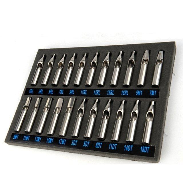 Stainless Steel Tip Set - Tattoo Everything Supplies