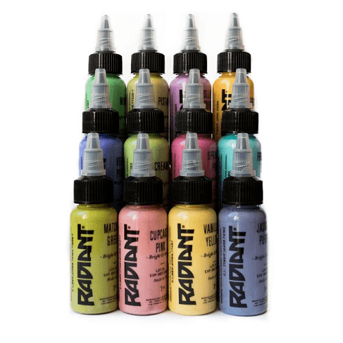 Radiant Ink - Pastel Colours - Tattoo Everything Supplies