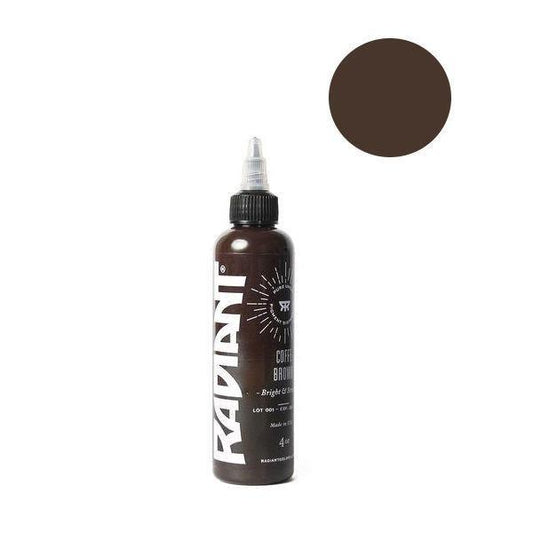 Radiant Ink Coffee Brown 1oz - Tattoo Everything Supplies