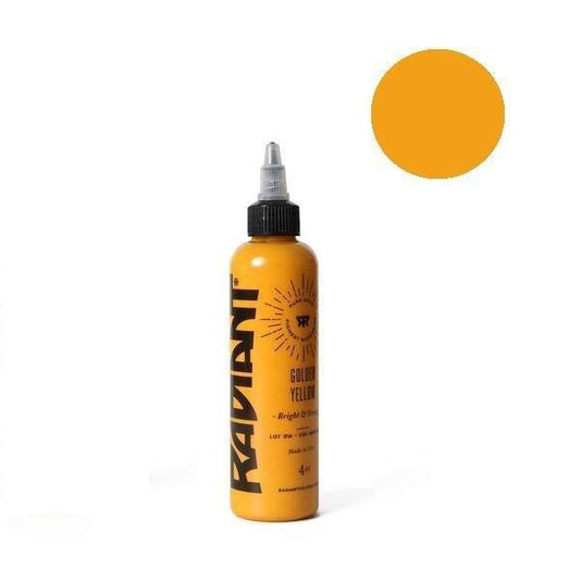 Radiant Ink Golden Yellow 1oz - Tattoo Everything Supplies