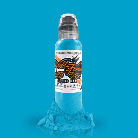 World Famous Ink Greenland Iceblue 1oz - Tattoo Everything Supplies