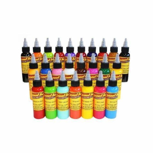 Eternal Tattoo Ink Top 25 Set - Tattoo Everything Supplies