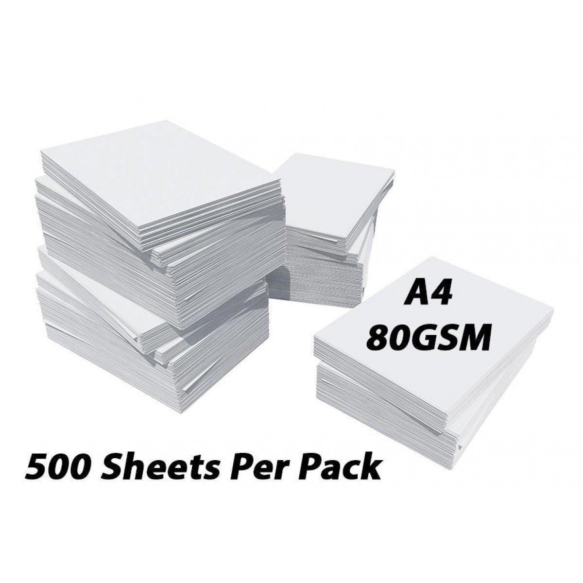 A4 80gsm White Paper 500 sheets - Tattoo Everything Supplies