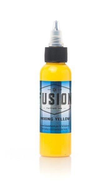 Fusion Ink Mixing Yellow 1oz - Tattoo Everything Supplies