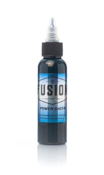 Fusion Ink Power Green 1oz - Tattoo Everything Supplies