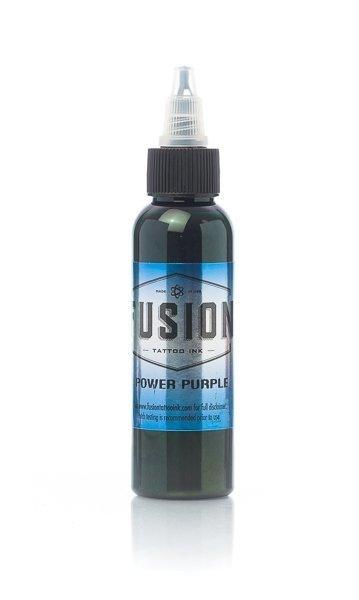 Fusion Ink Power Purple 1oz - Tattoo Everything Supplies