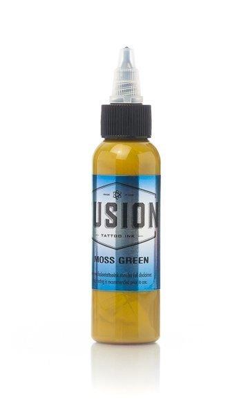 Fusion Ink Moss Green 1oz - Tattoo Everything Supplies
